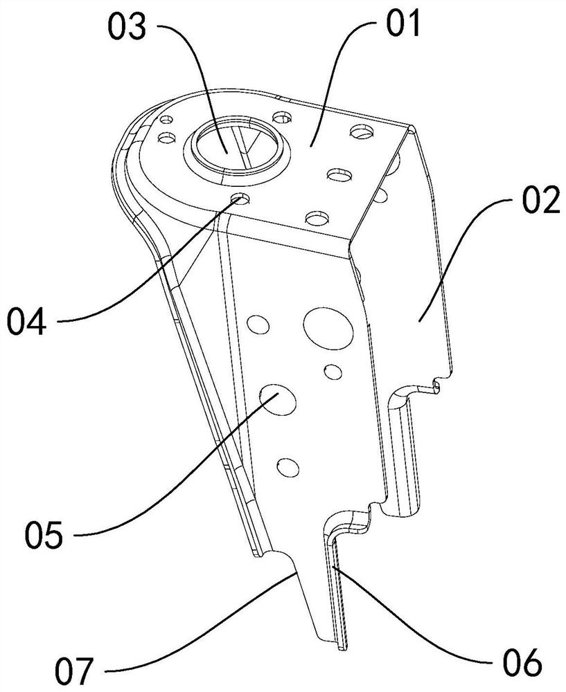 Molding method of automobile shock absorber parts