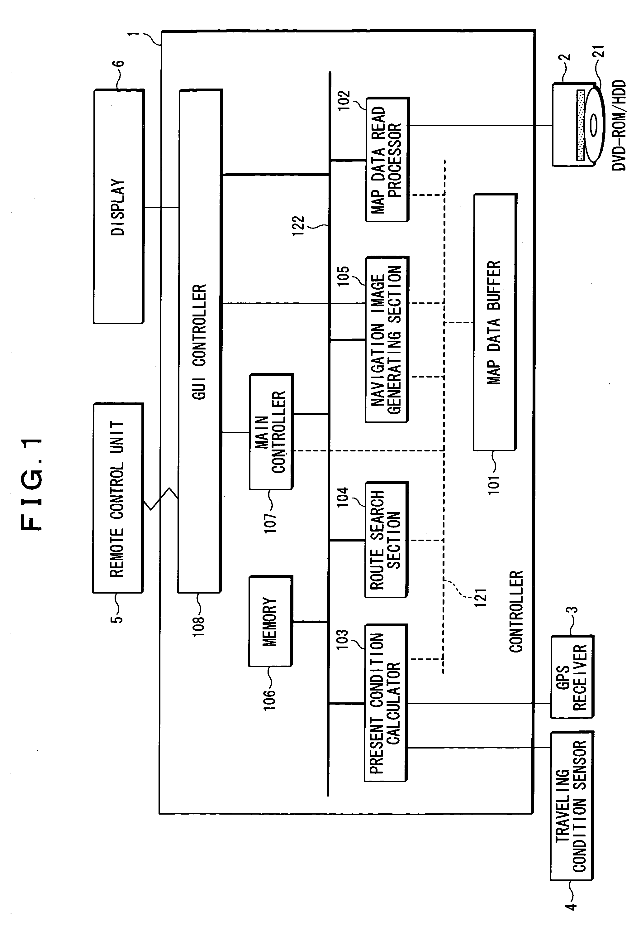Method and apparatus for displaying a map