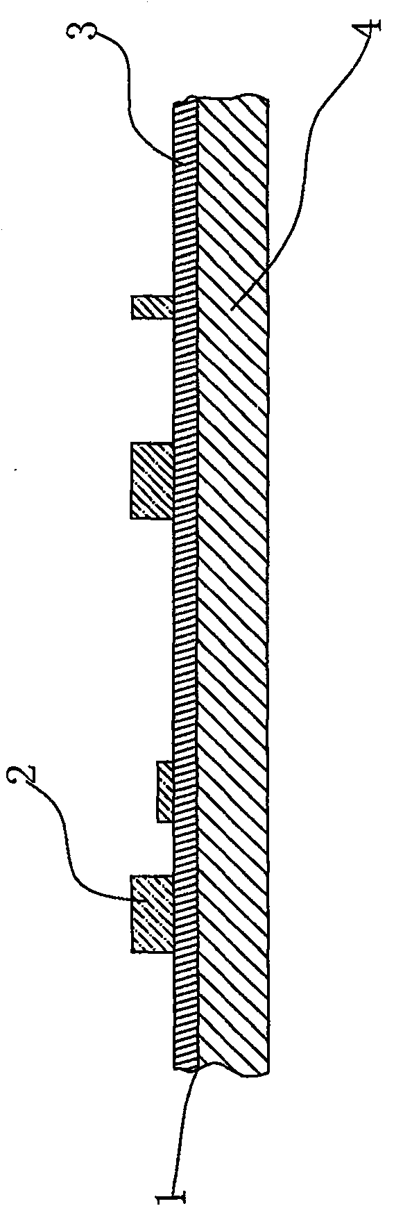 Method for PU transfer printing and embossment one-step shaping for fabric, and device for using the said method