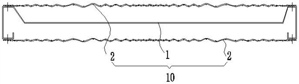 Composite multi-layer dust-raising-preventing anode and electric dust remover with composite multi-layer dust-raising-preventing anode