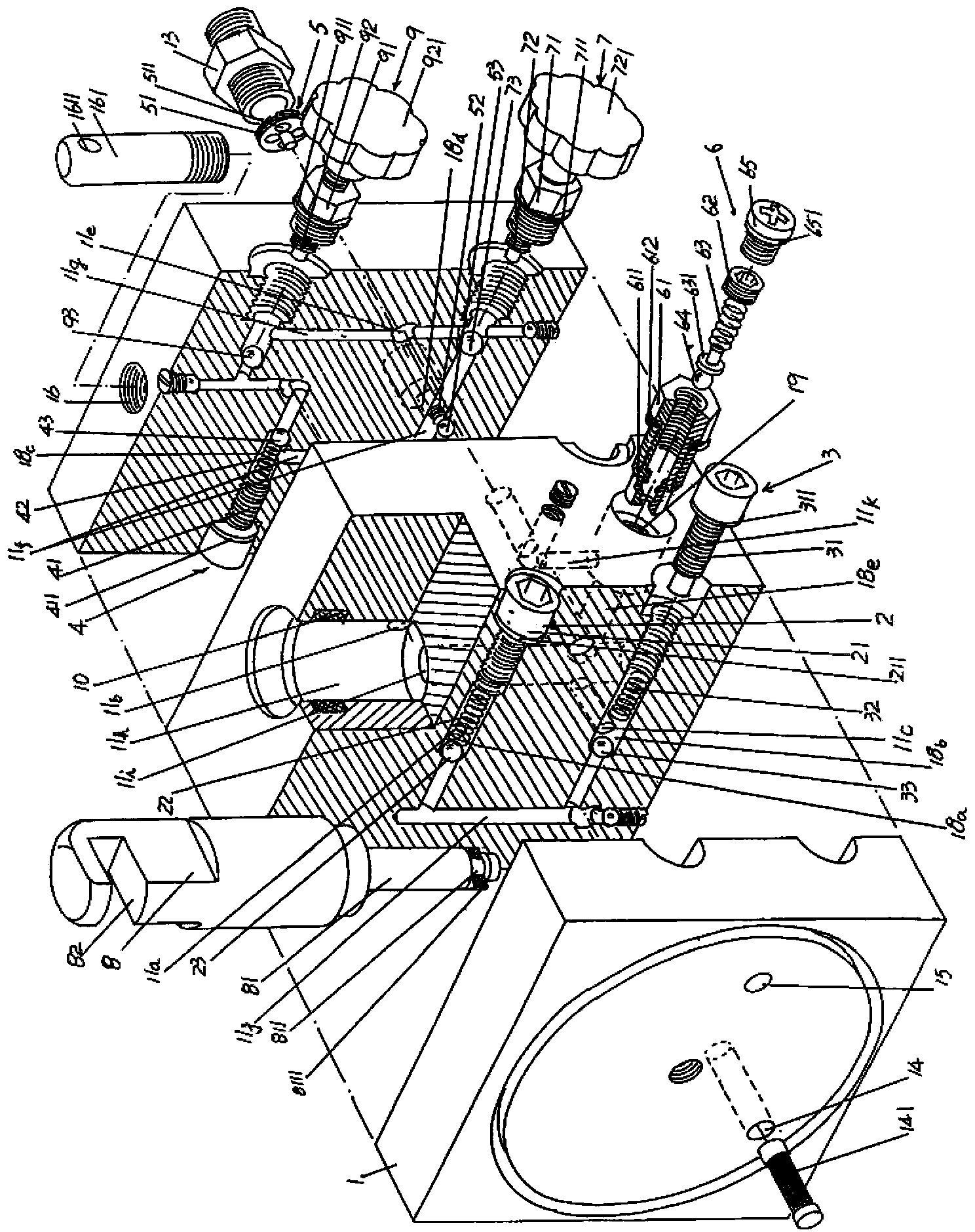 Valve body structure for manually adjusting fast speed or slow speed of oil pumping