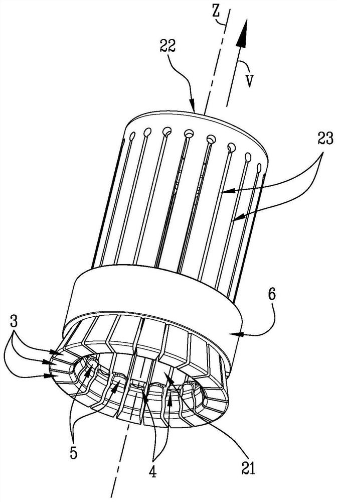 Capping head, system and method