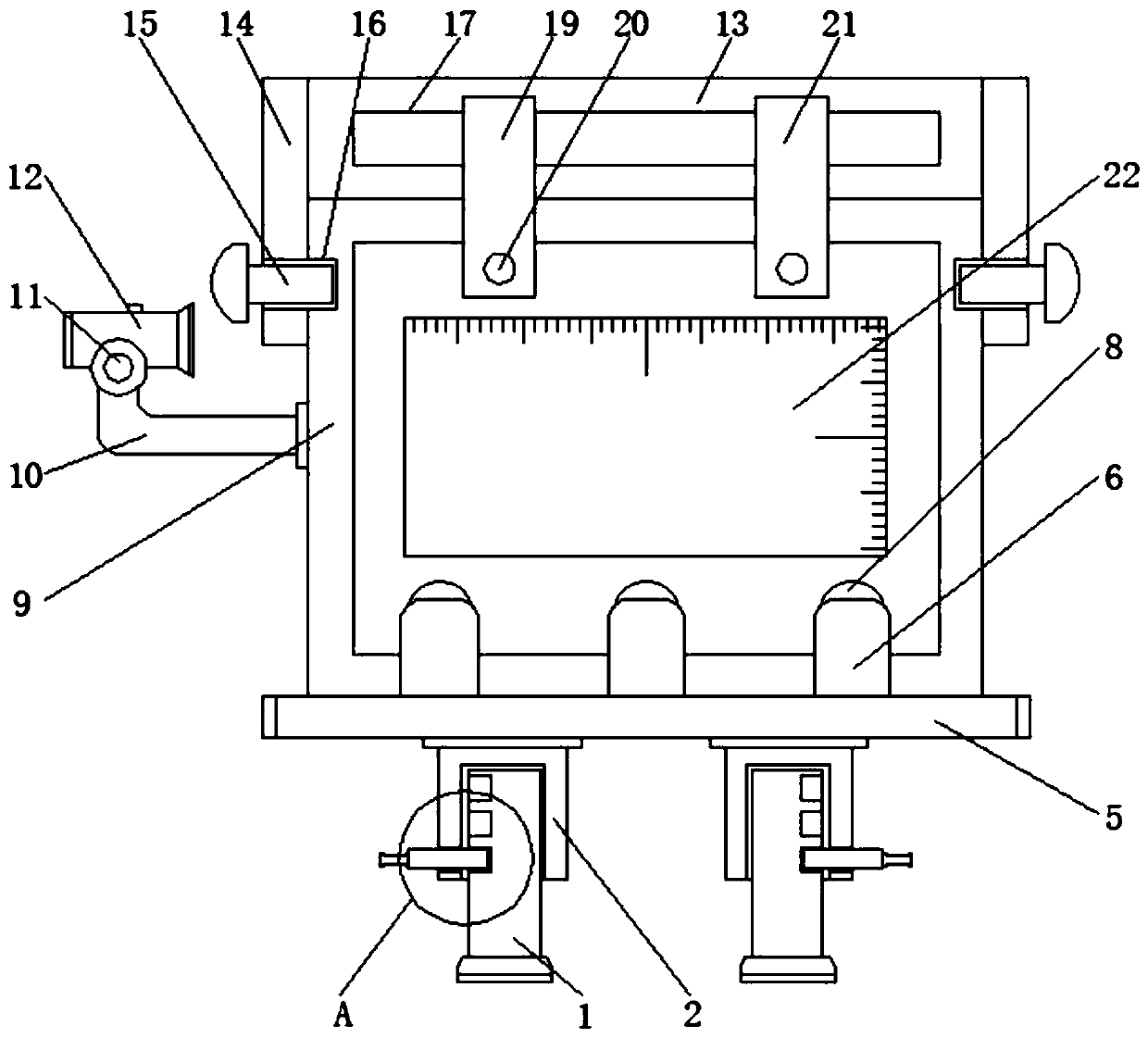 Picture hanging device for college student education