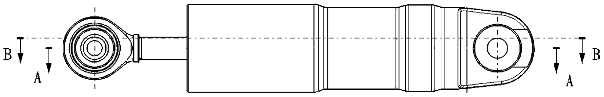 Differential hydraulic damper