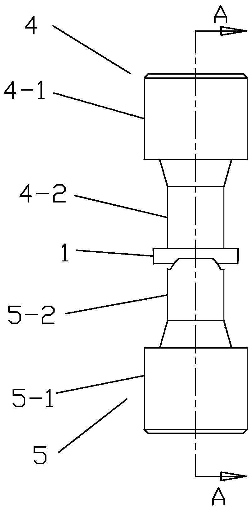 Optical centering and edging fixture for plano-convex cylindrical mirror, and optical centering and edging method