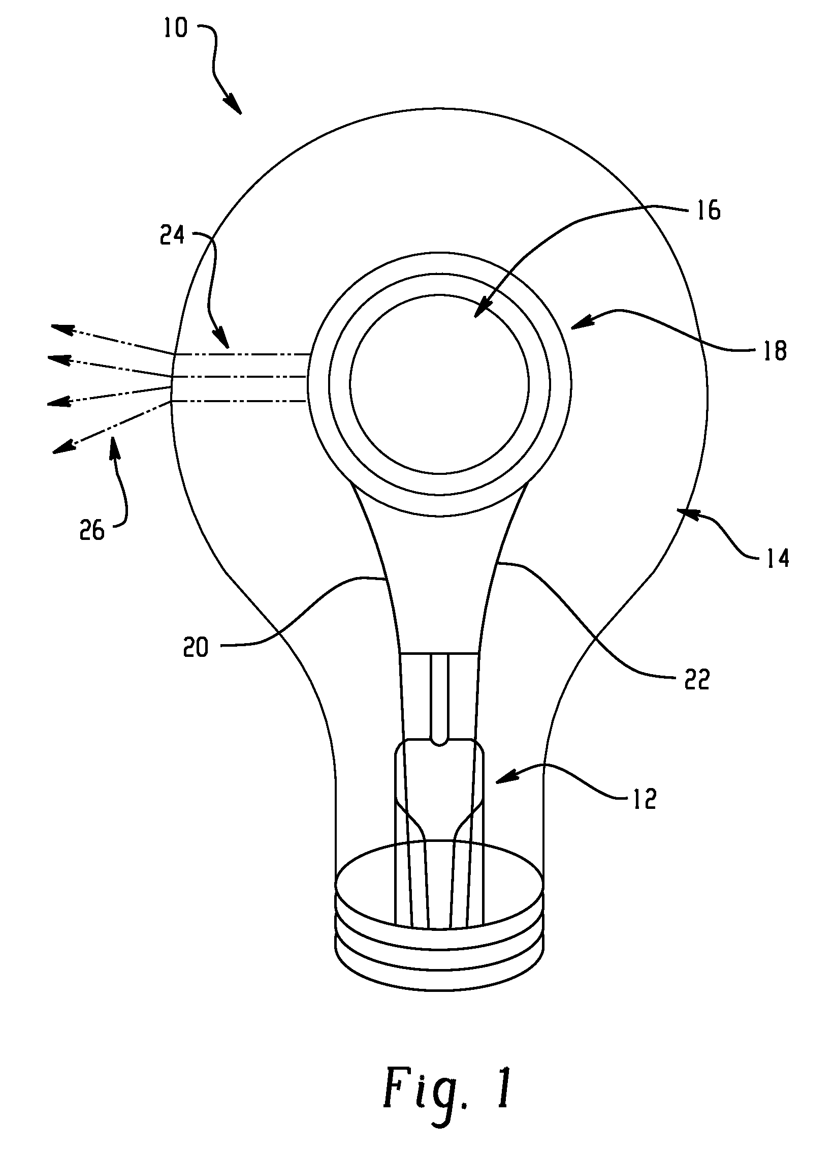 Lamp with ir suppressing photonic lattice