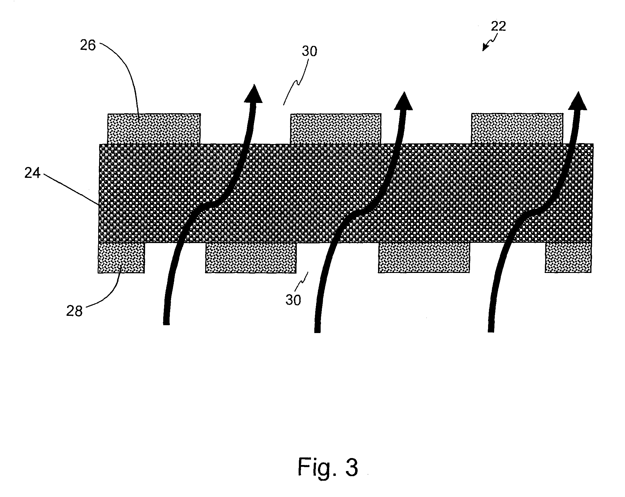 Membrane die attach circuit element package and method therefor