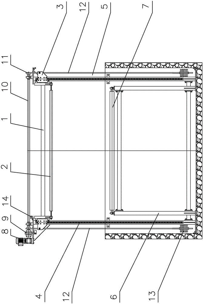 On-line automatic photographic film storage speed setting device, system and method