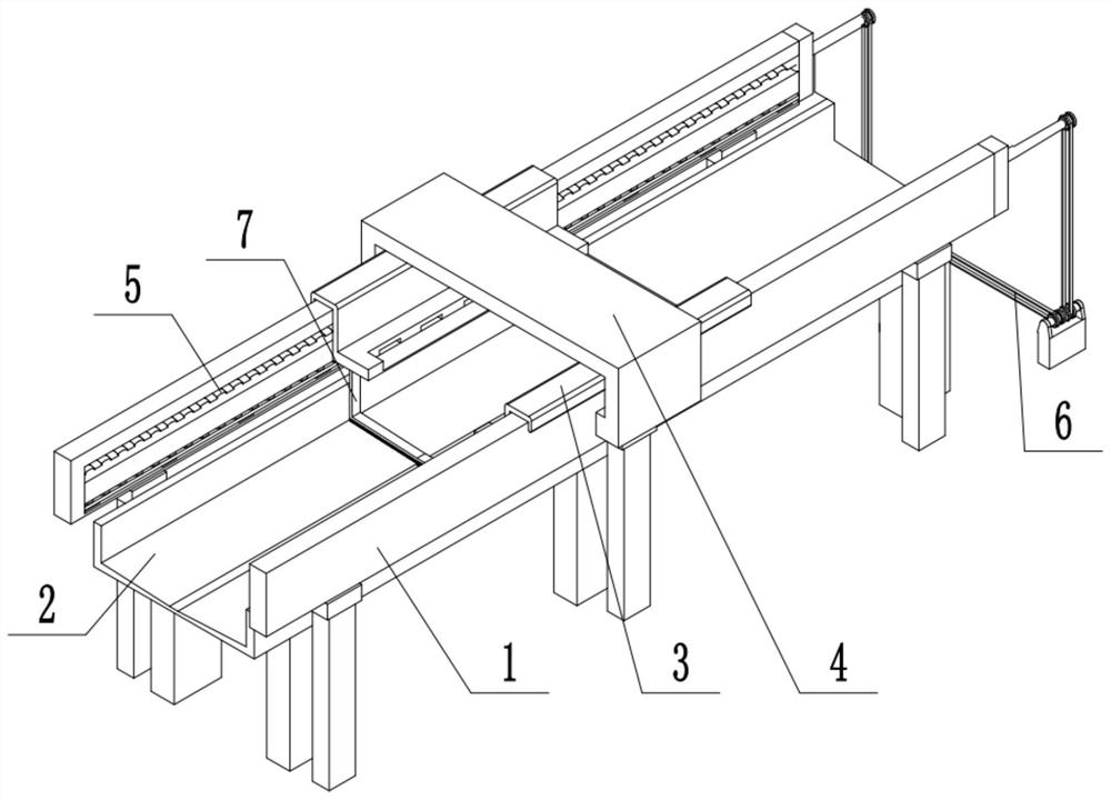 Cooling device for automobile part machining