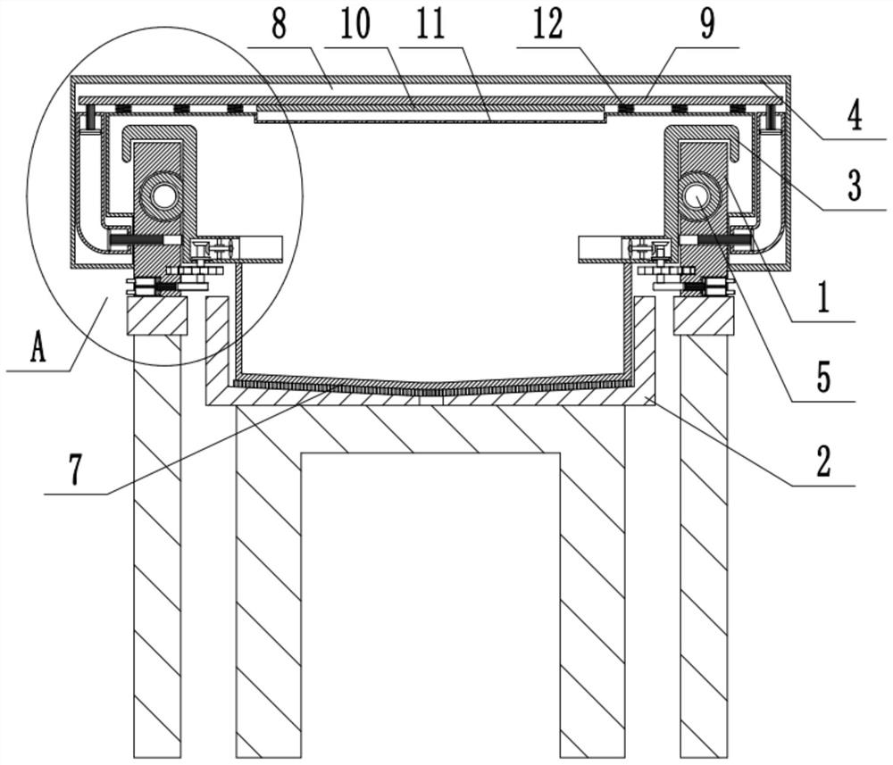 Cooling device for automobile part machining