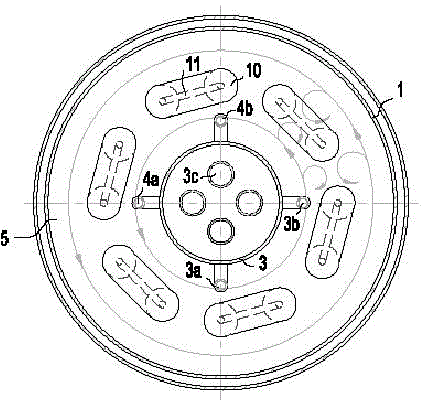 A production device and method for polycrystalline silicon rods