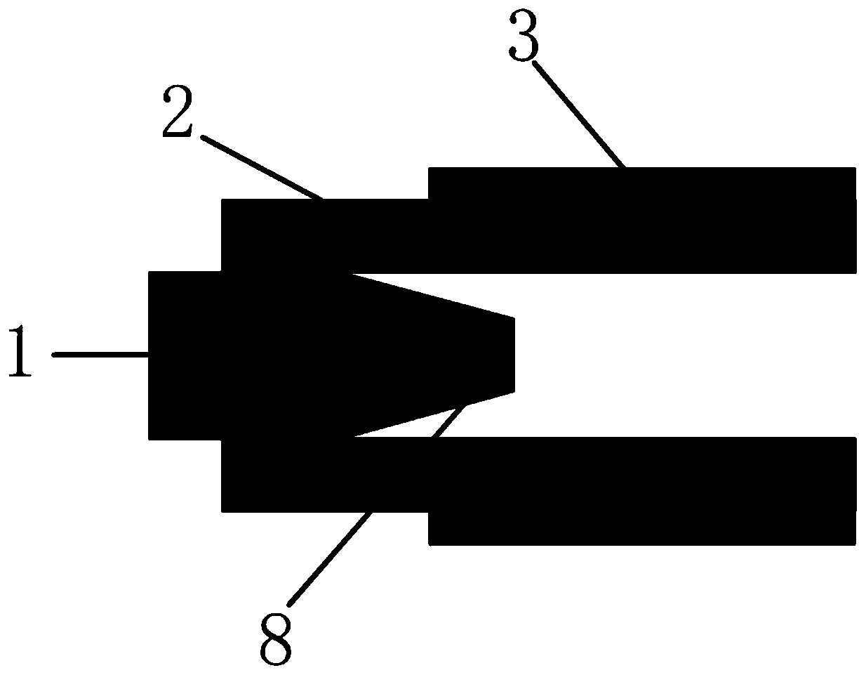 Pulse vacuum arc plasma propeller with segmented microporous insulating anode