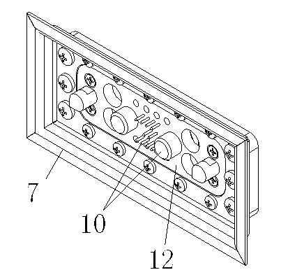 Connection method and structure for inner battery box and outer battery box