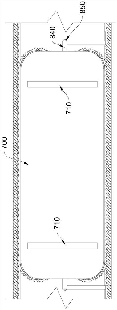 Building surface flatness detection system and detection method