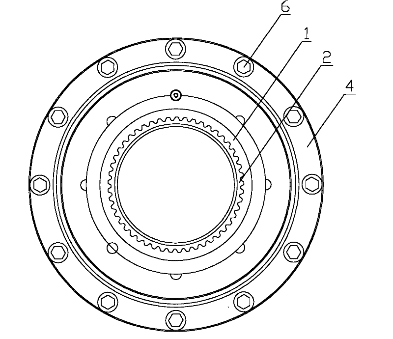 Development machine and floating sealing device thereof