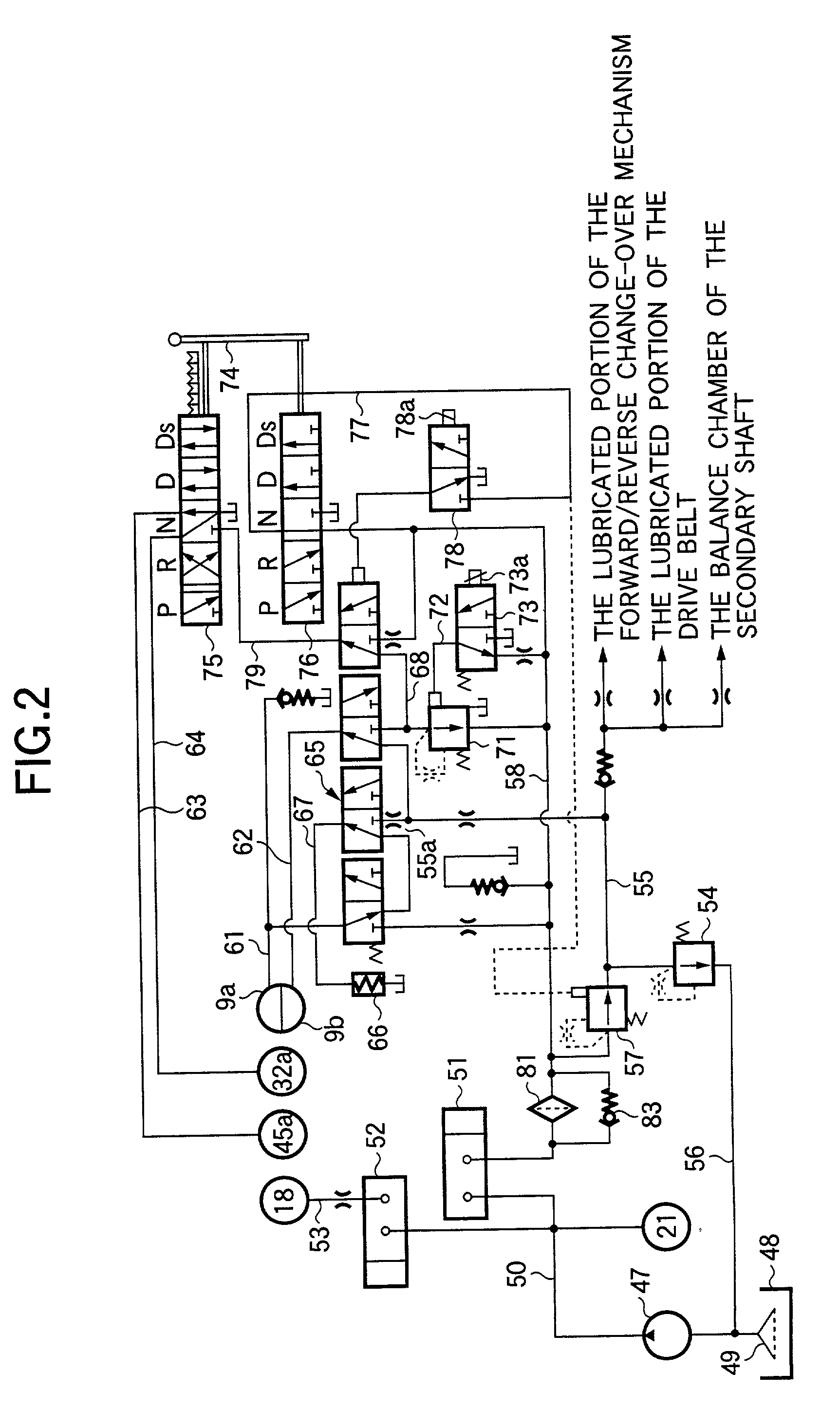 Working oil filter device for continuously variable transmission