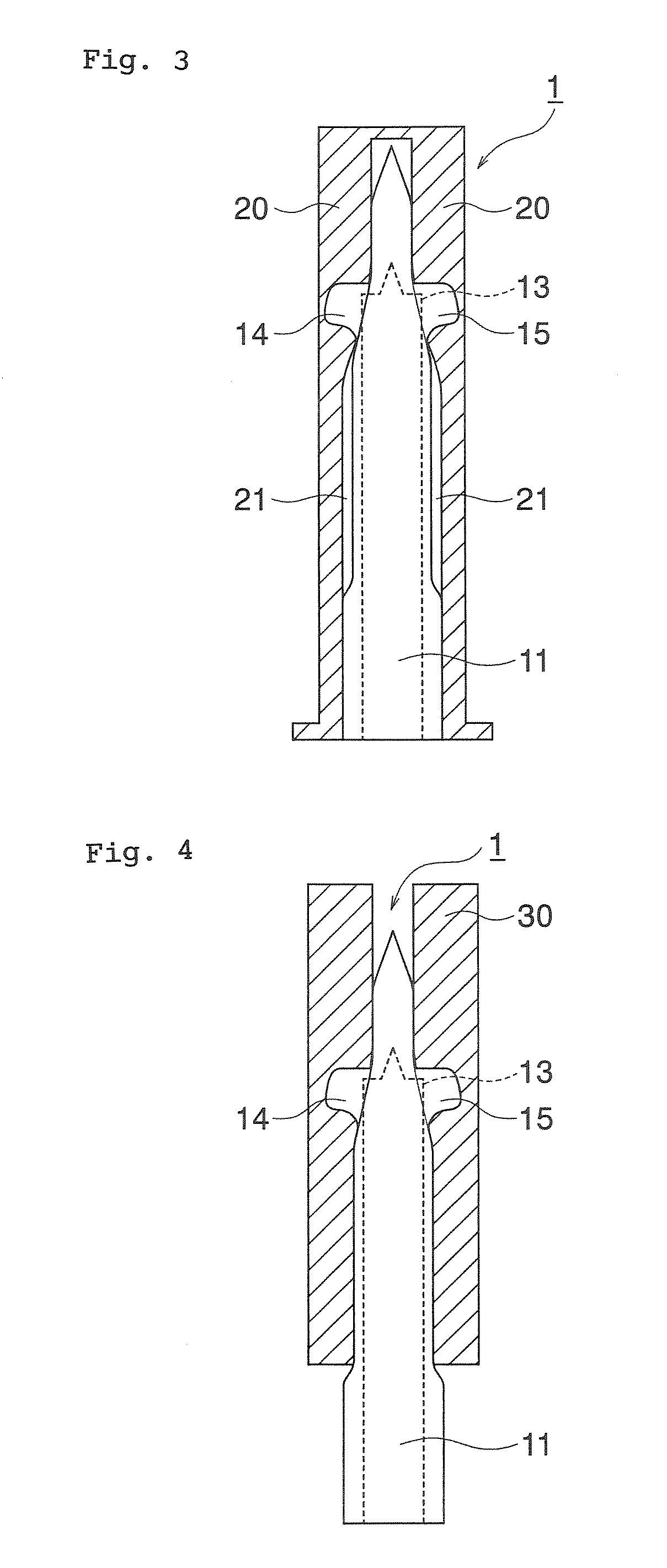 Communicating needle for connecting two or more containers to communicate
