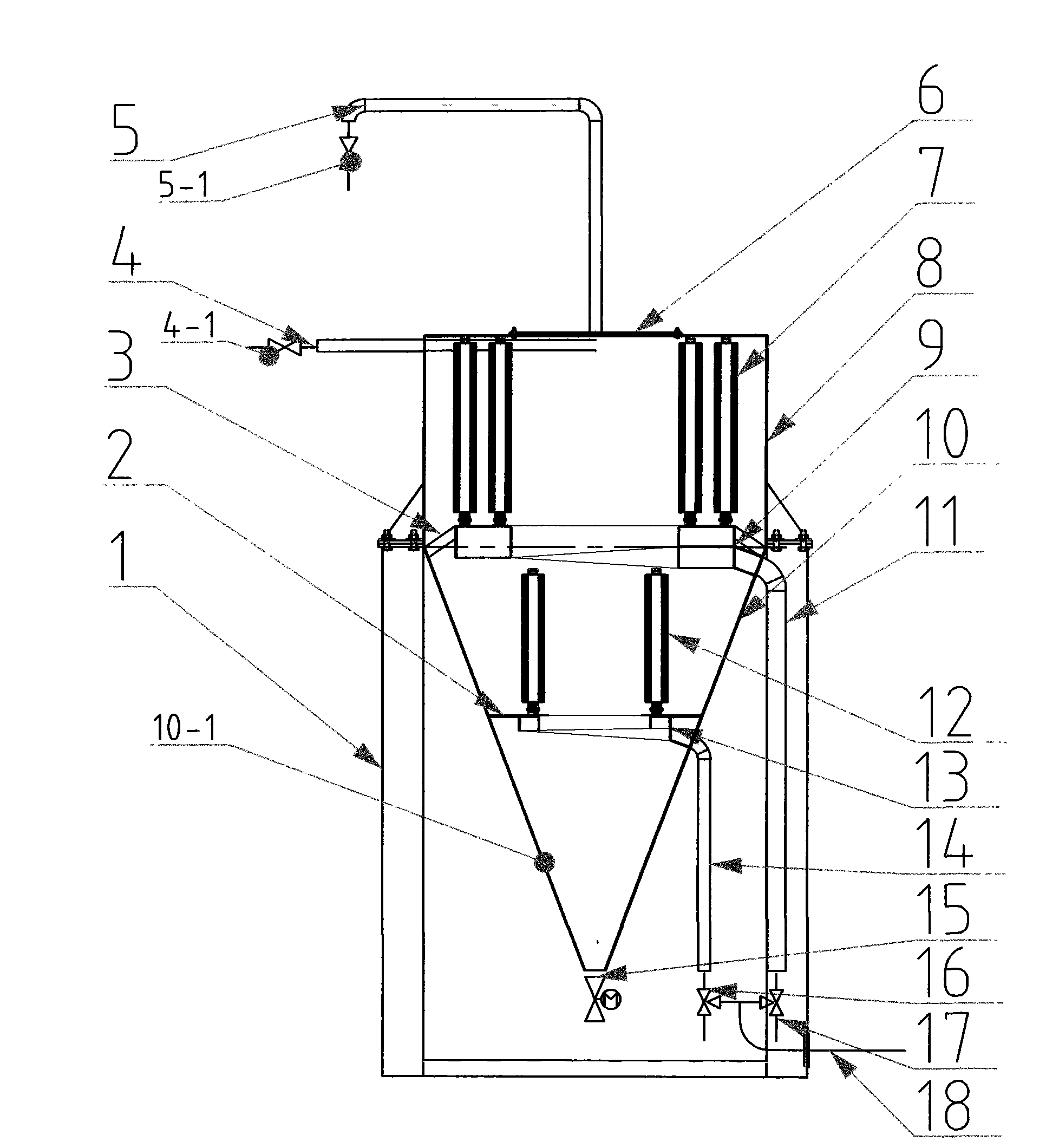 Rotational flow absorption filter concentration and separation technique and device thereof