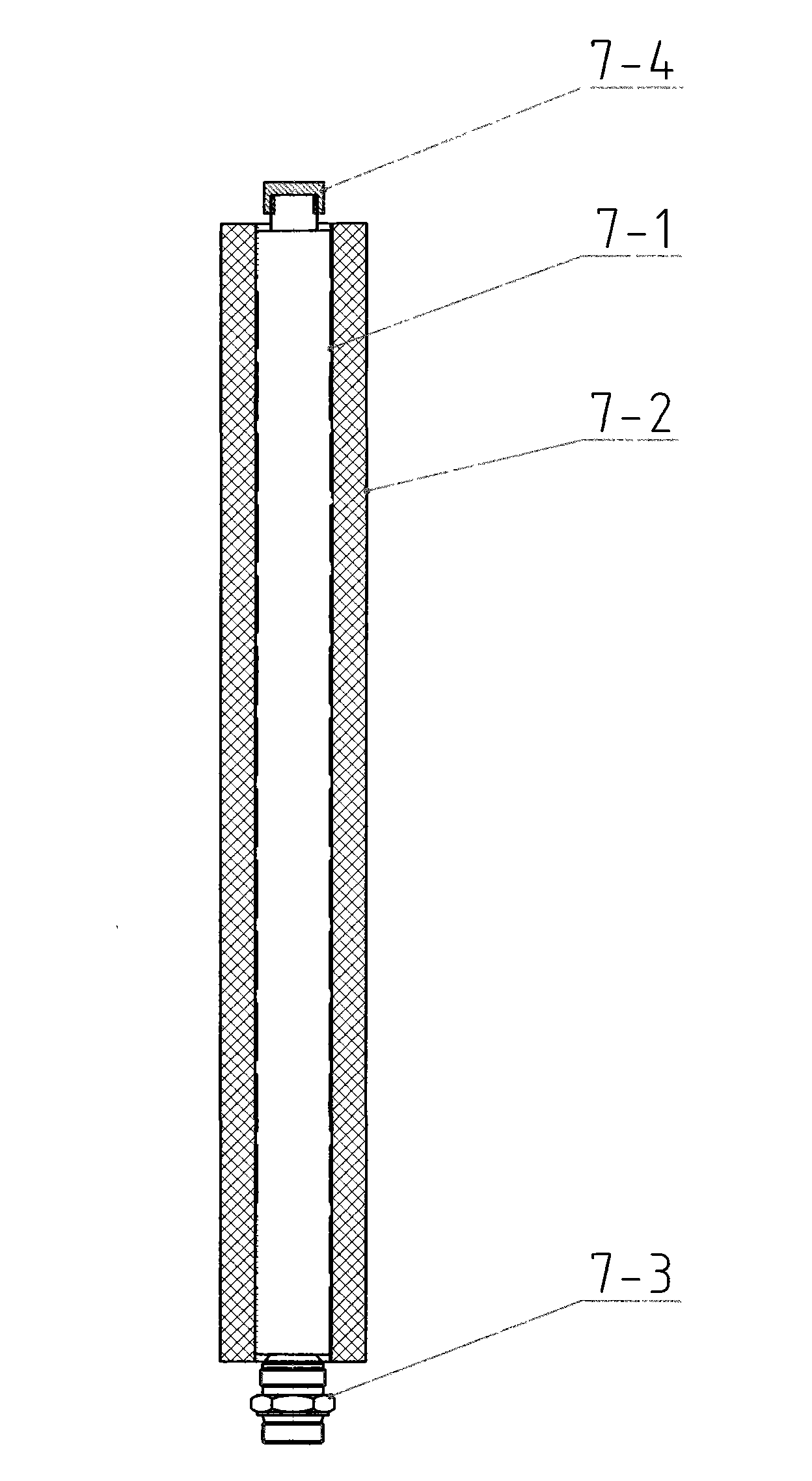 Rotational flow absorption filter concentration and separation technique and device thereof
