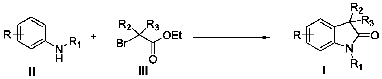 Synthesis method of 3,3'-disubstituted-2-indolone compound