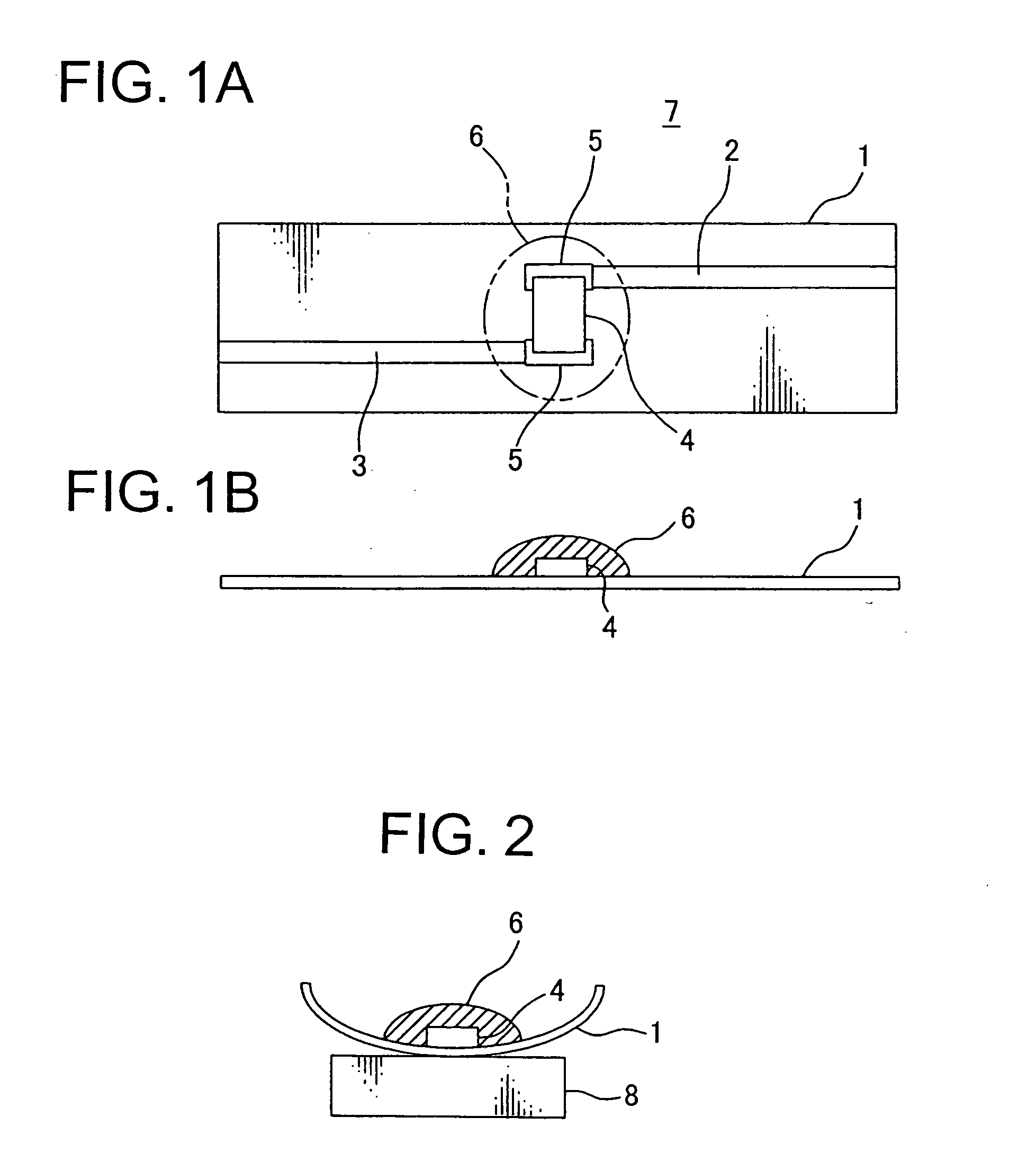 Thermal sensing structure and insulating structure of thermal sensing circuit