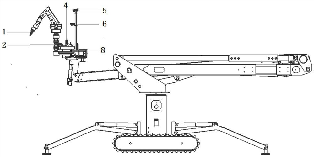 A robot multi-camera real-time fusion system and method