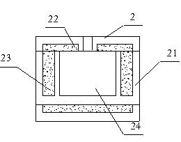 Device and method for measuring temperature properties of permanent magnet and permanent magnet material in open circuit
