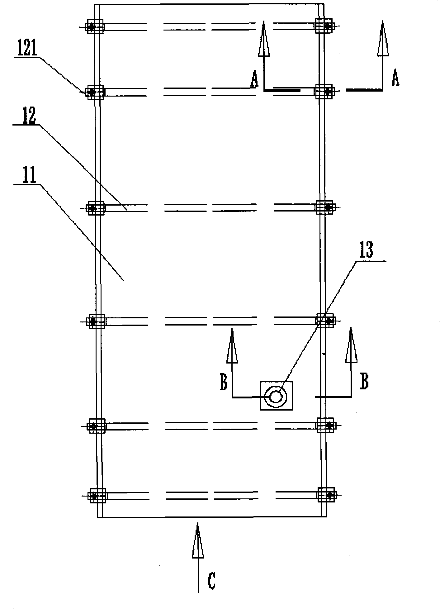 Method for assembling railway passenger car modular floors