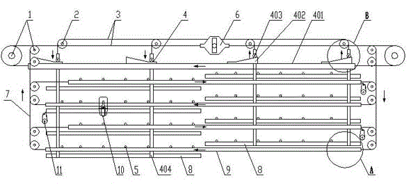 Suspended lifting device for growing edible fungi