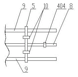 Suspended lifting device for growing edible fungi