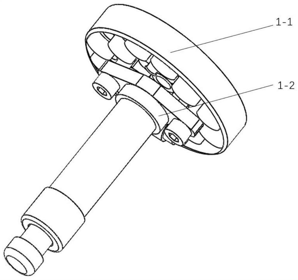 Point contact device suitable for capacitive touch screen of robot