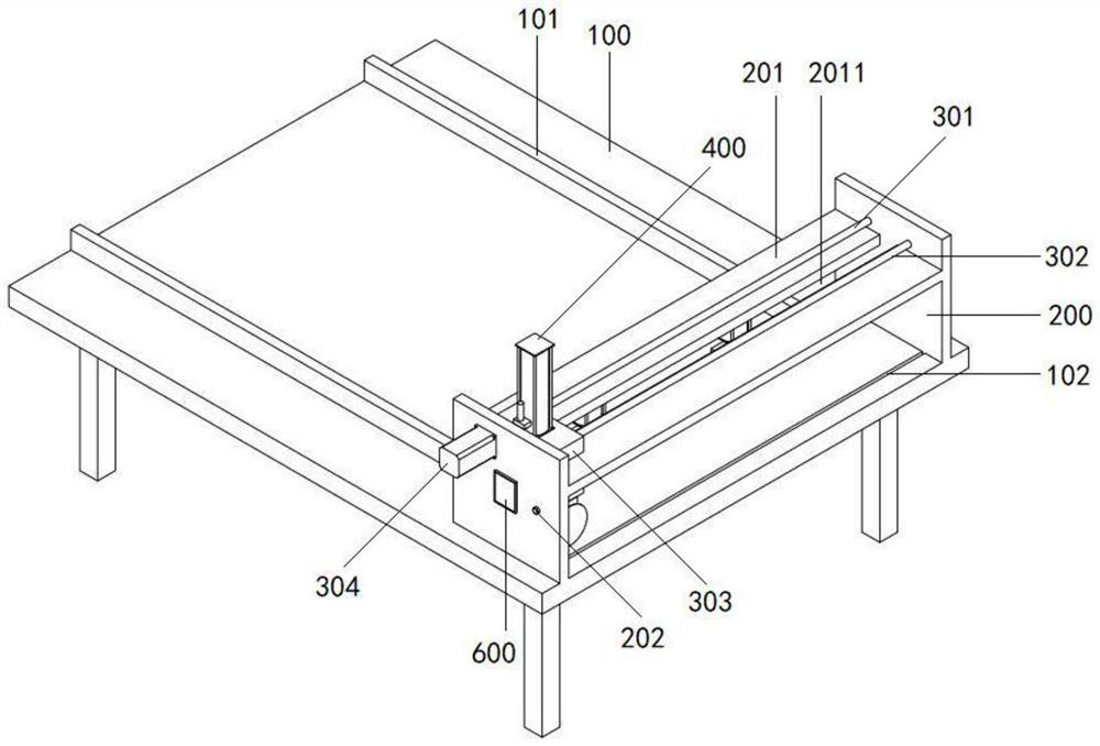 Cutting device for plywood processing