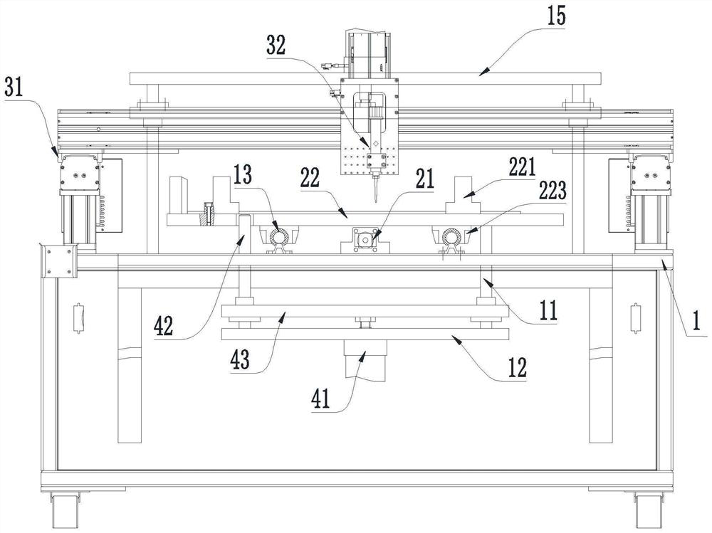 Automatic equipment and method for bonding glass panel of water heater