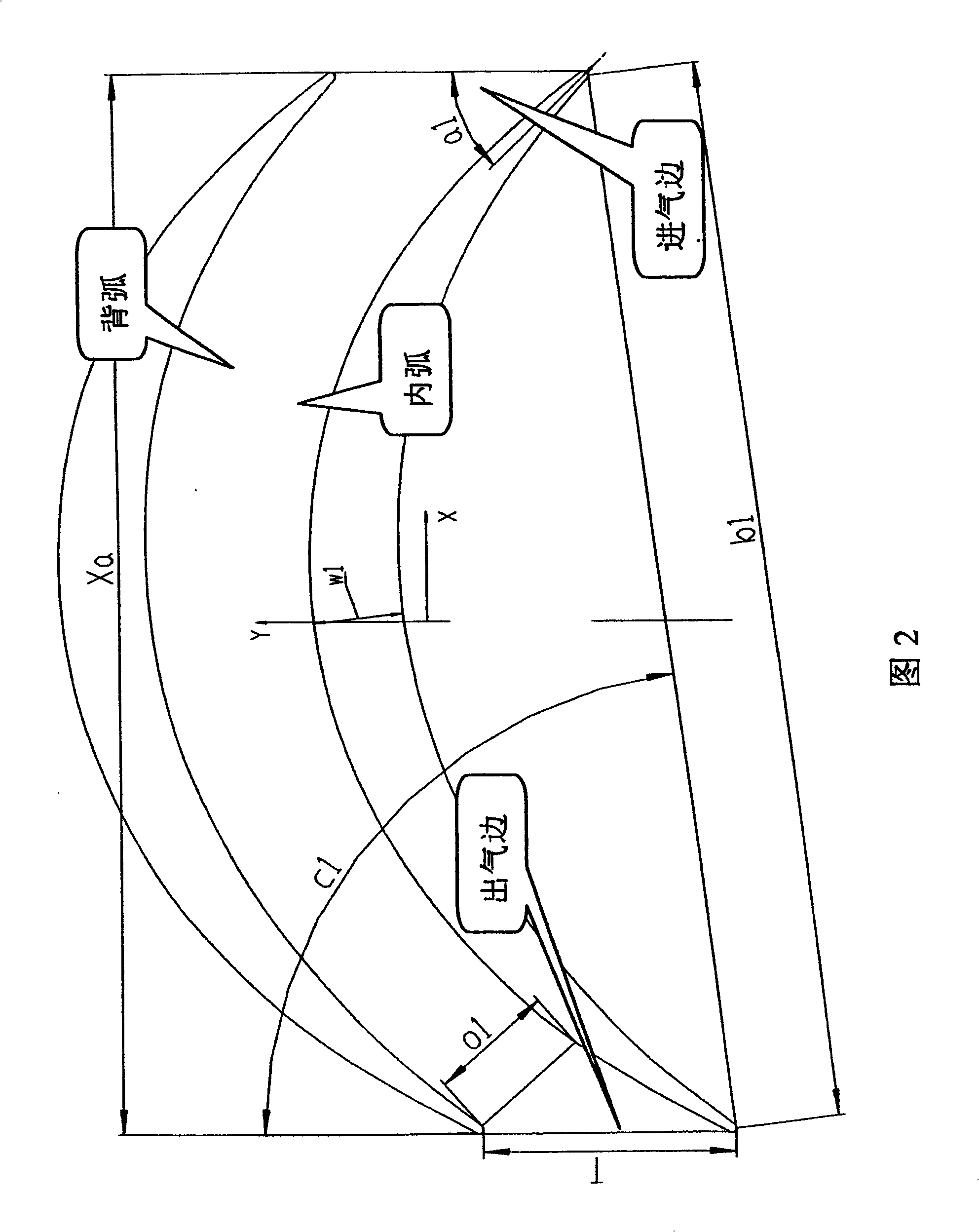Last stage movable vane of air cooling steam turbine