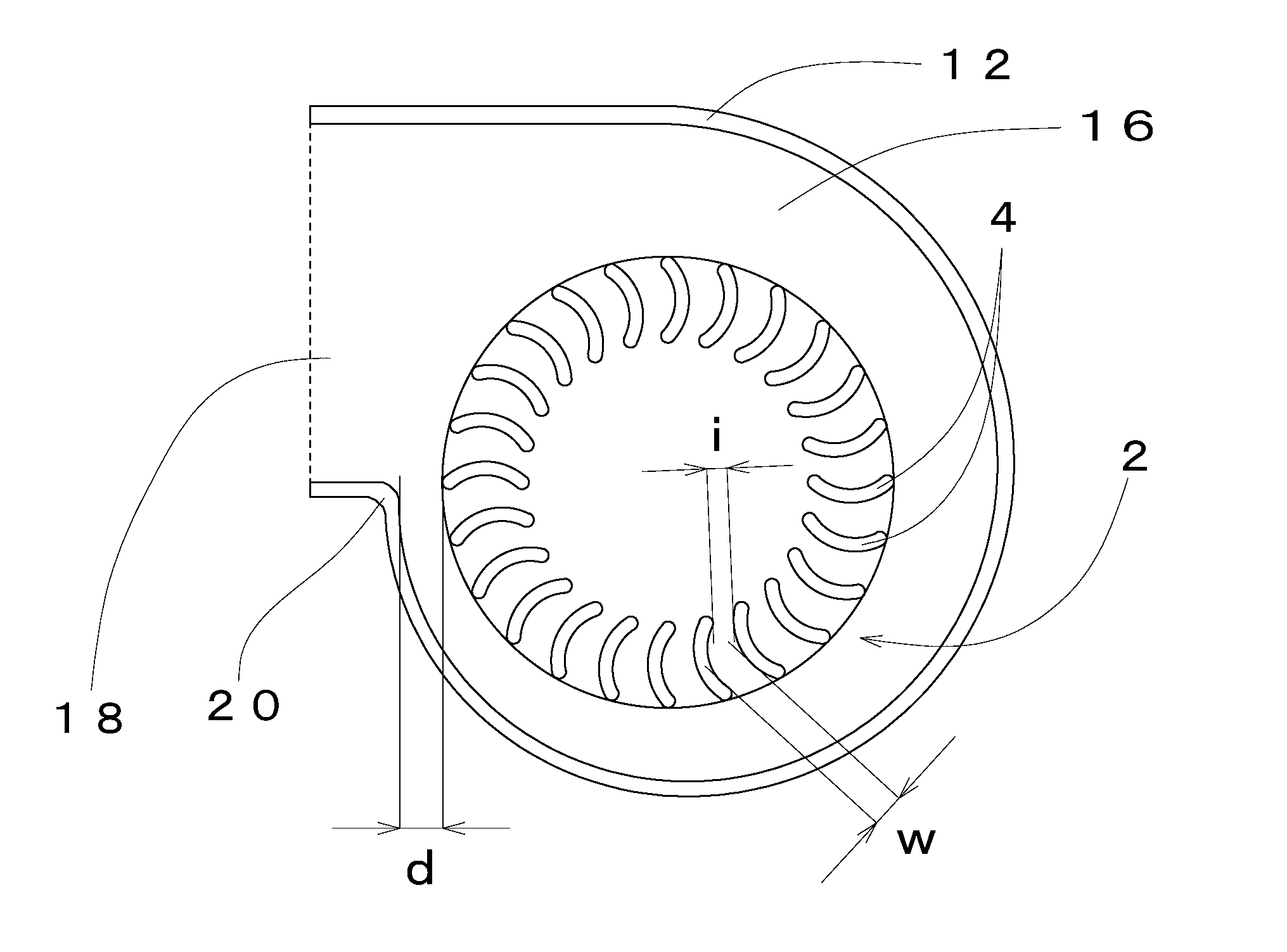 Centrifugal Fan, Cooling Mechanism, and Apparatus Furnished with the Cooling Mechanism
