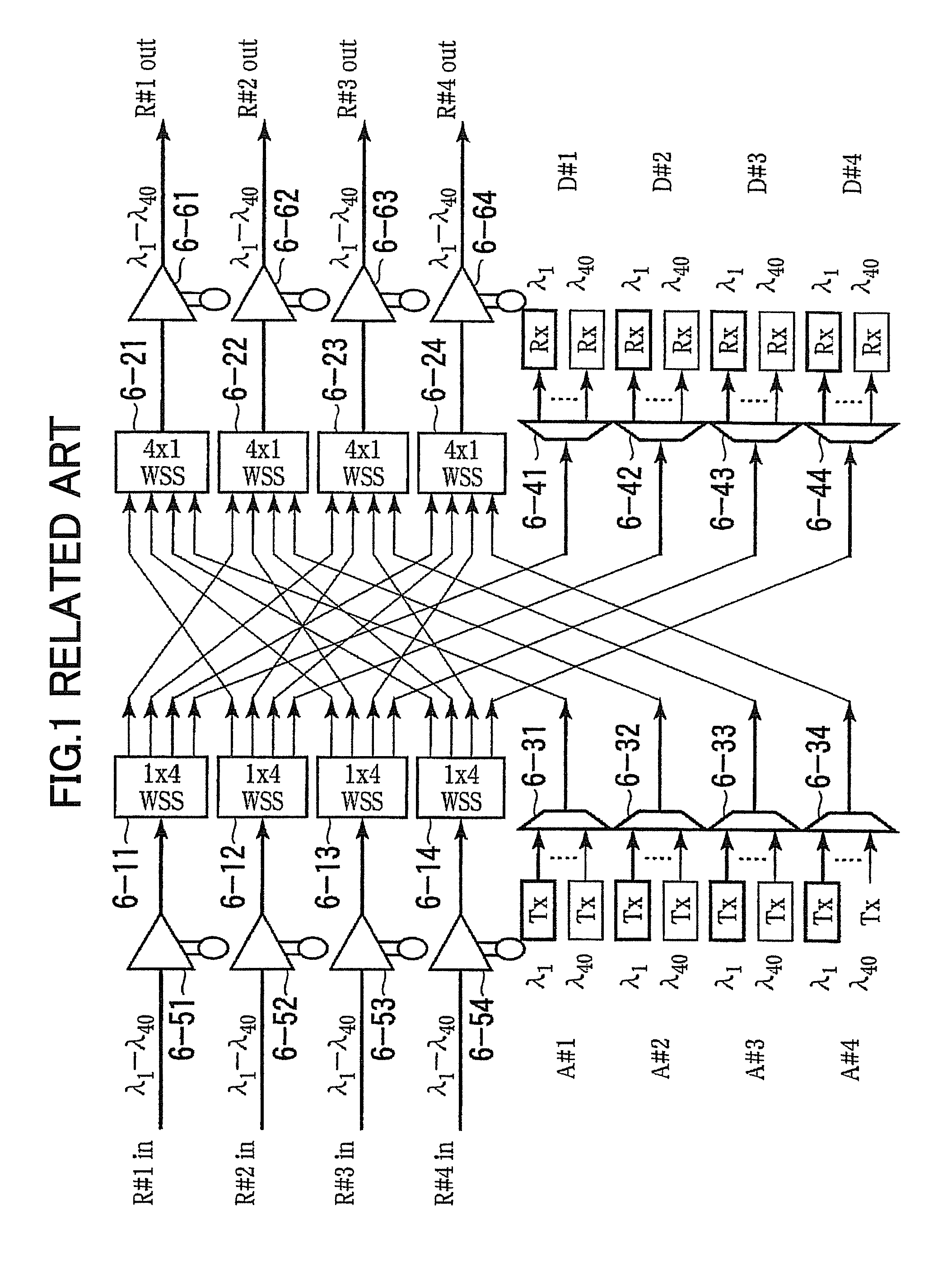 Optical transmission apparatus having OADM function