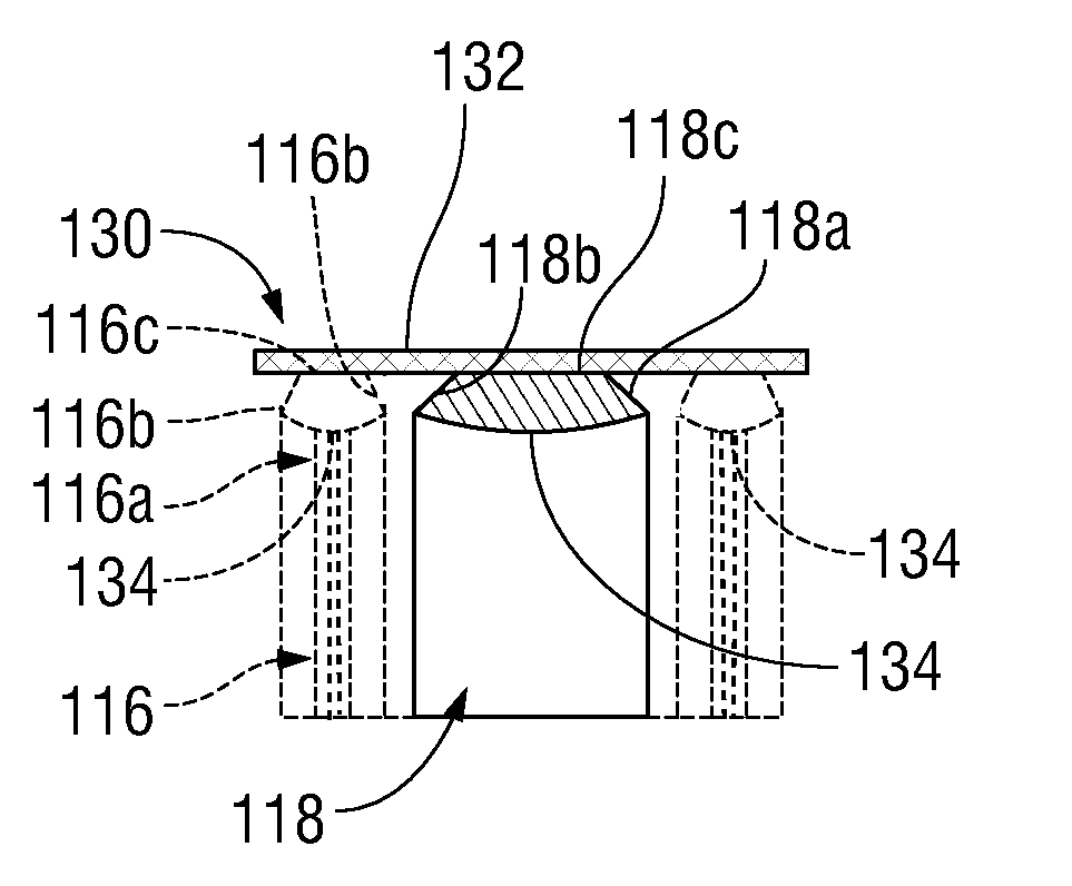 Surgical apparatus including surgical buttress
