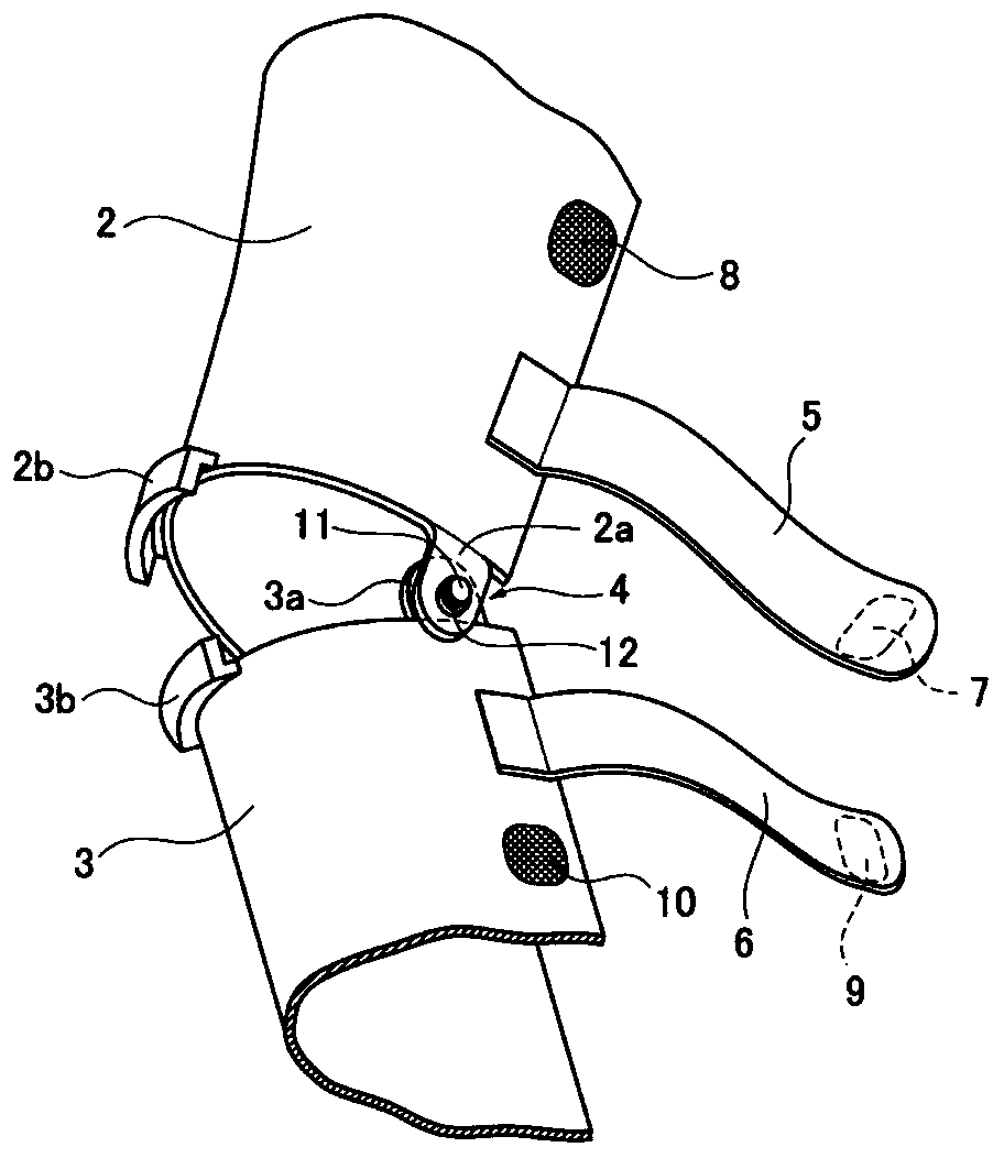 Knee joint orthosis