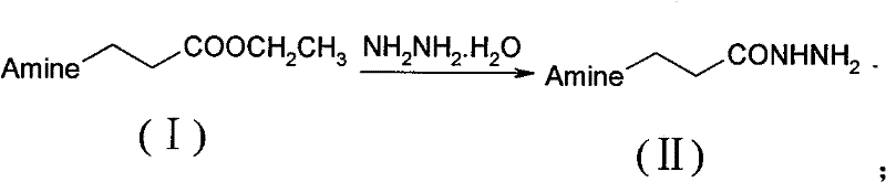 Preparation method of N-substituted ethylene diamine derivative