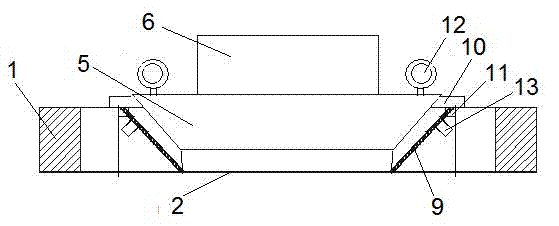 Screen printing device for solar batteries