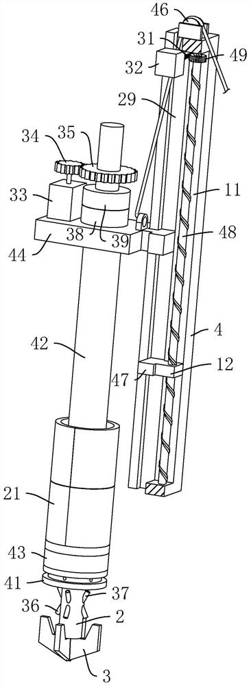 Strengthening and deviation rectifying equipment for grouting composite foundation