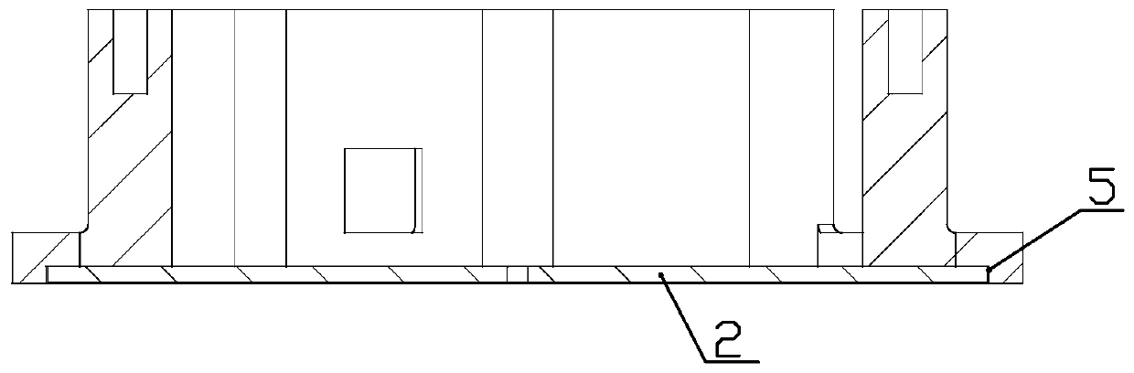 Mounting support for Hall thruster