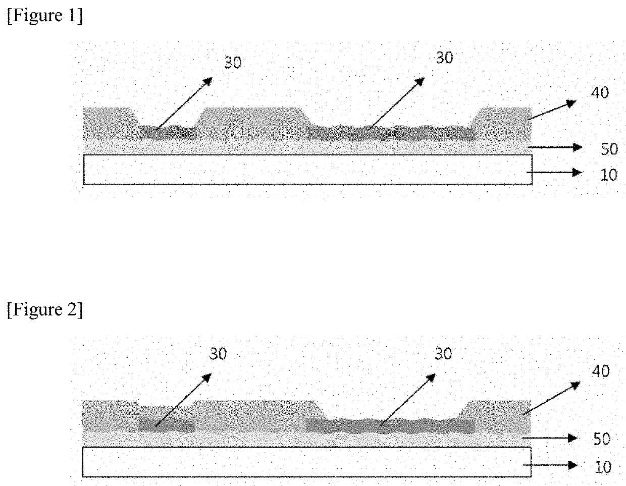 Electrode substrate for transparent light-emitting device display, and manufacturing method therefor