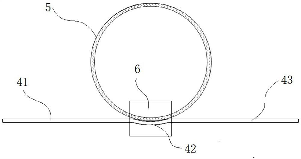 Light-modulated micro-ring resonant cavity and preparation method thereof