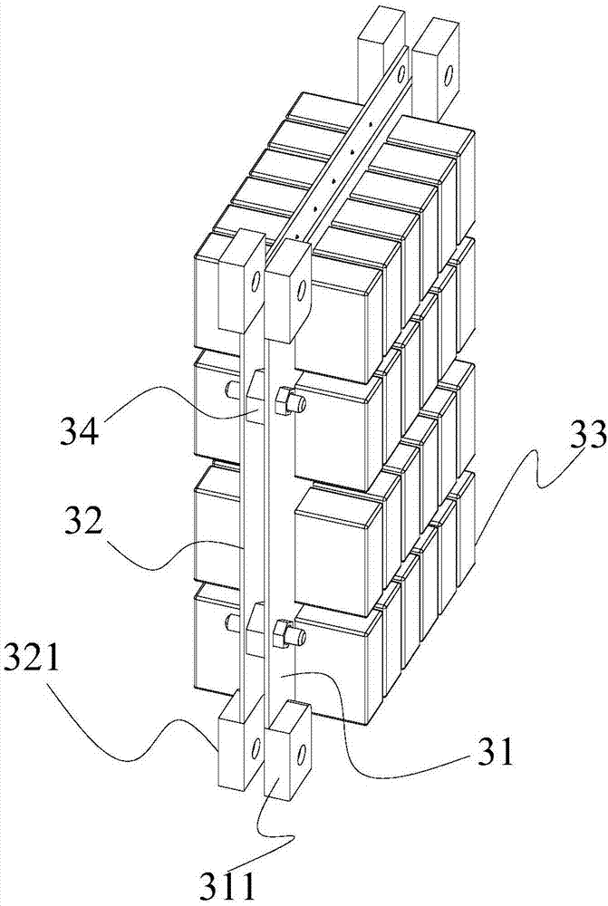 Portable capacitor placing device