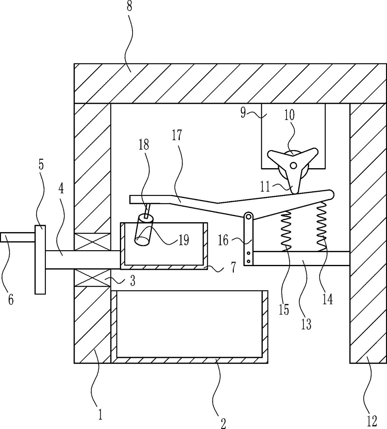 Veterinary herbal mashing device