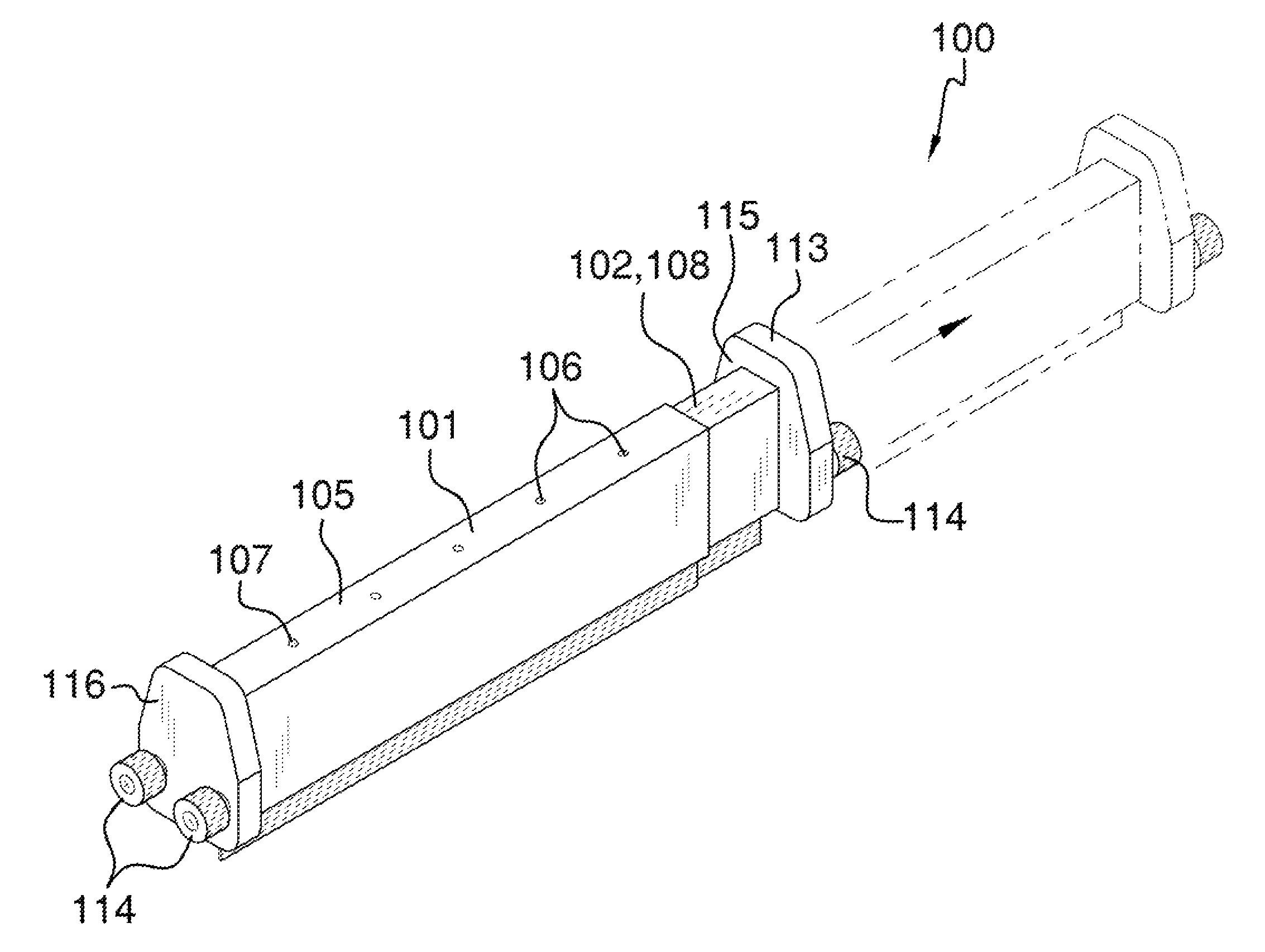 Screen limestone leveling and smoothing tool