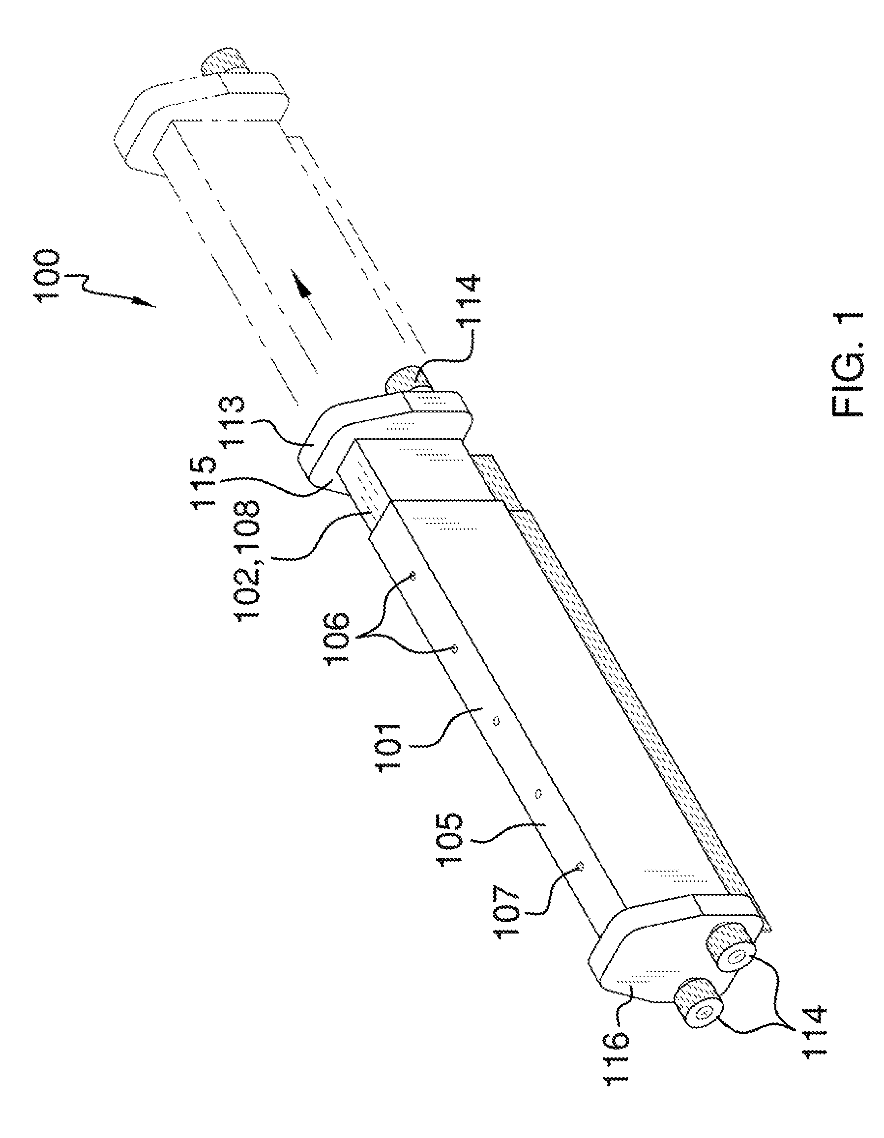 Screen limestone leveling and smoothing tool