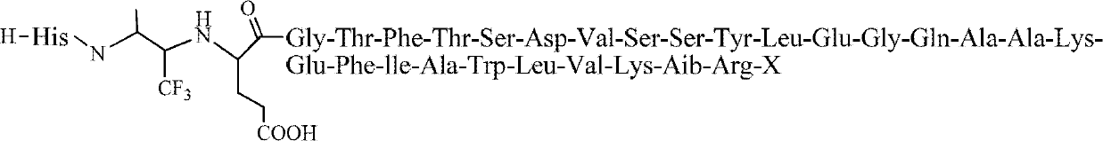 GLP-1 (glucagon-like peptide-1) derivative and application thereof