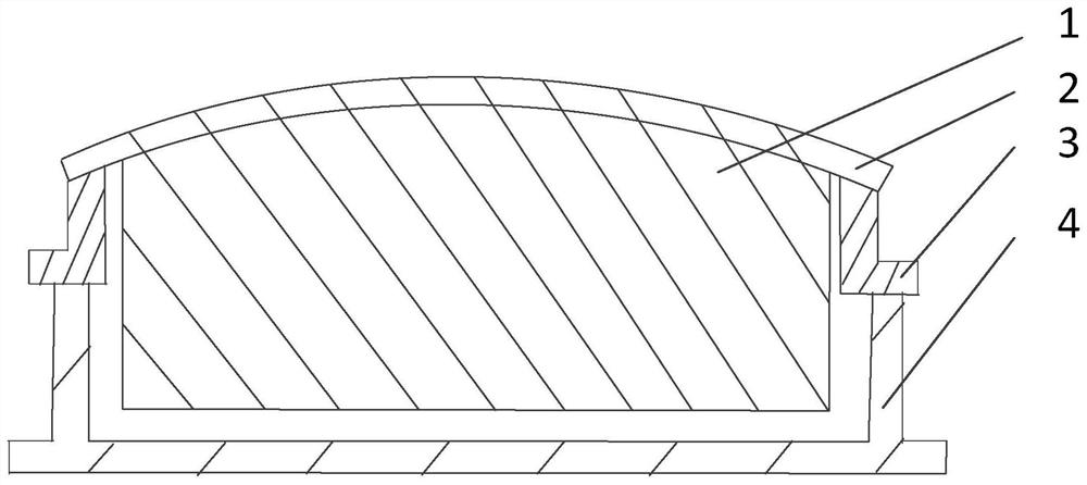 Method for preparing universal box-type skin antenna vibration test clamp